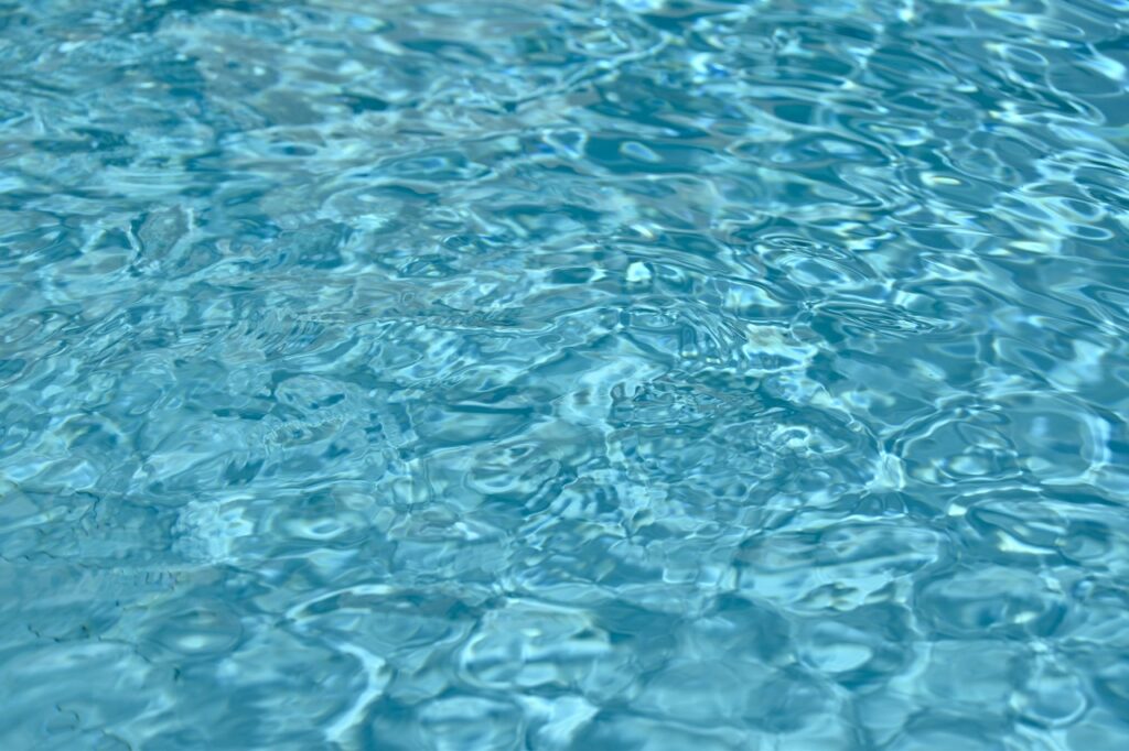 water, swimming pool, ripples, blue water, waving, nature, flicker